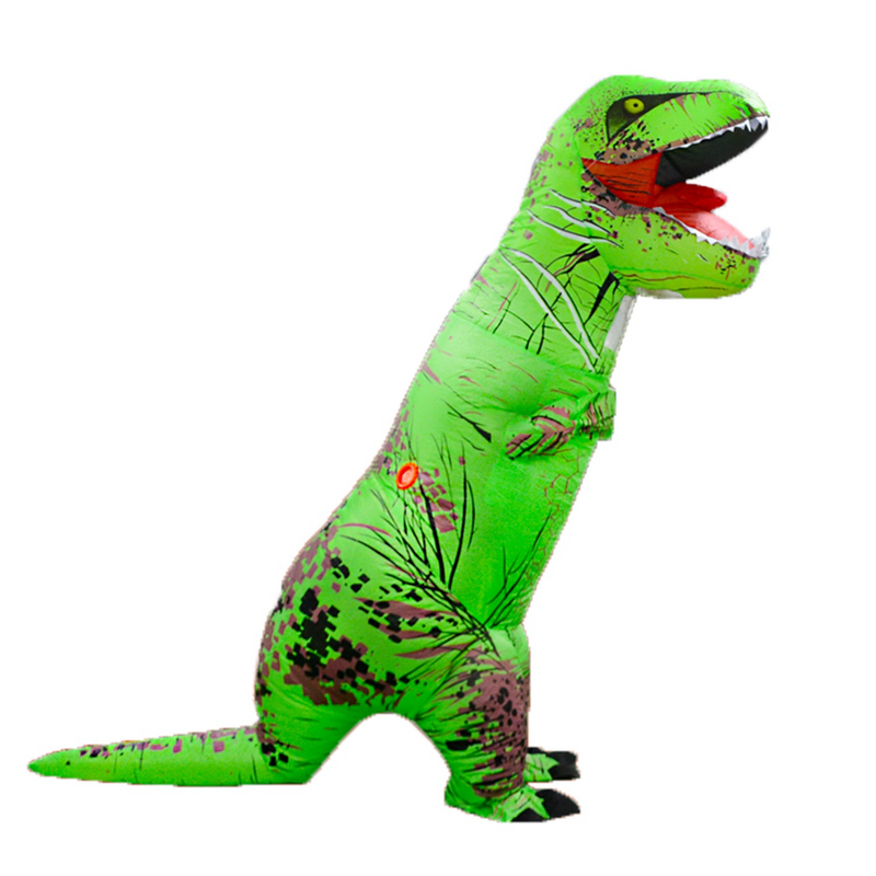 Load image into Gallery viewer, Jumbo Adult Inflatable T-Rex Dinosaur Party Costume 220cm w/ Air Fan Halloween-0
