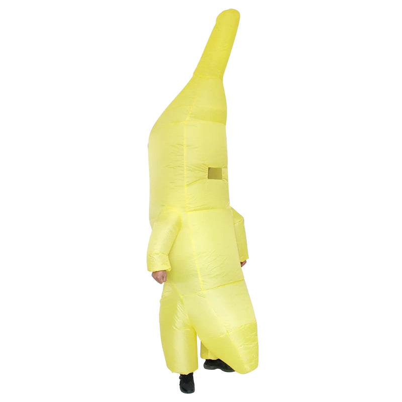Load image into Gallery viewer, Adult Inflatable Banana Costume Funny Fruit Fancy Dress Party Outfit - One Size-3
