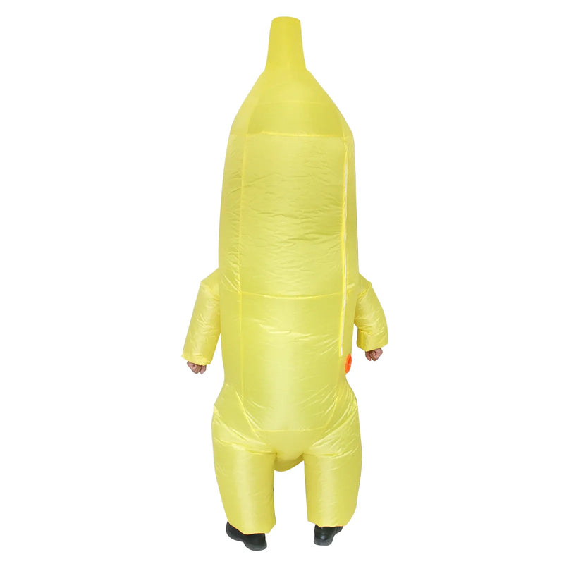 Load image into Gallery viewer, Adult Inflatable Banana Costume Funny Fruit Fancy Dress Party Outfit - One Size-2
