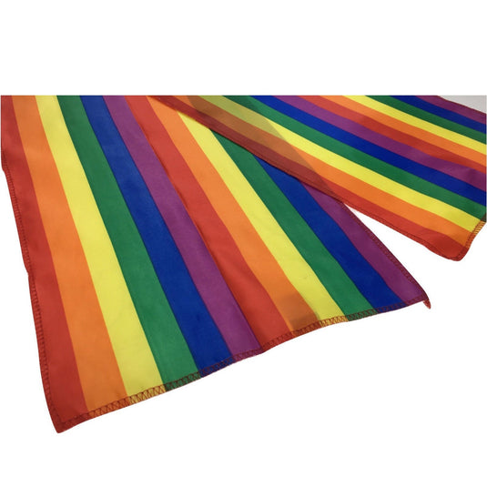 10x GAY PRIDE RAINBOW SCARF Wrap Holiday Parade Party LGBT Lesbian BULK-2