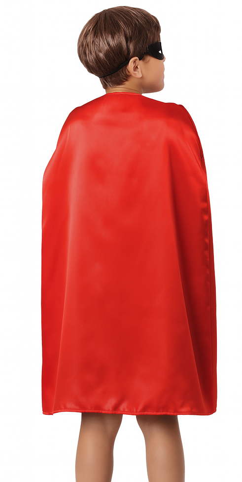 Load image into Gallery viewer, MEDIUM CAPE Kids Childrens Party Costume Vampire Halloween Coat School Team - Red-0
