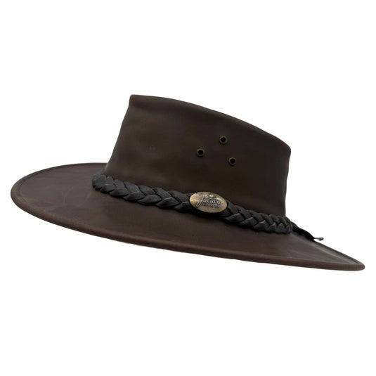 Jacaru 1220 The Aussie Hat – Buffalo Leather | UPF 50+ | Made in Australia