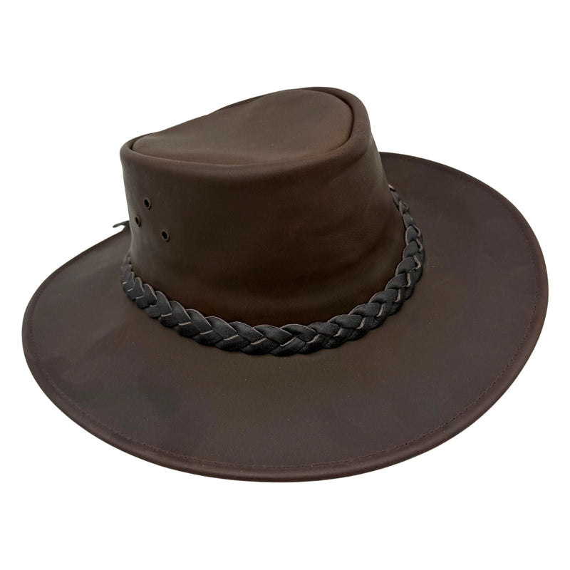 Load image into Gallery viewer, Jacaru 1220 The Aussie Hat – Buffalo Leather | UPF 50+ | Made in Australia
