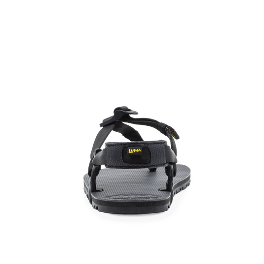 Luna Oso Flaco Winged Edition Black Sandals