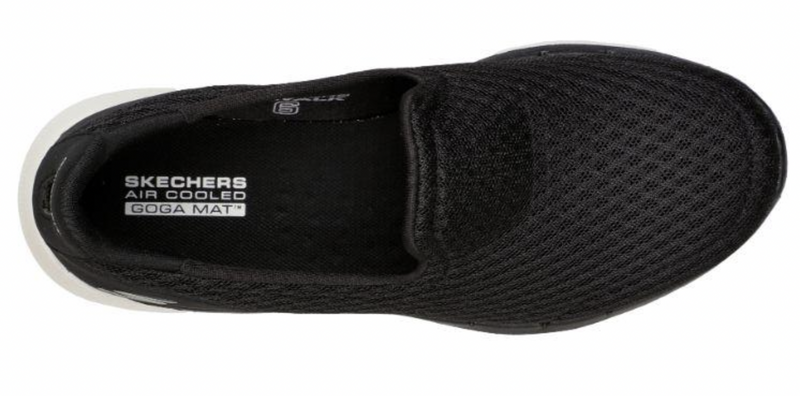 Load image into Gallery viewer, Skechers Womens Gowalk 6 Big Splash Casual Sneakers Runners Shoes - Black-4
