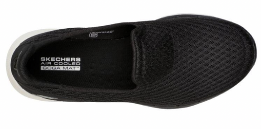 Skechers Womens Gowalk 6 Big Splash Casual Sneakers Runners Shoes - Black-4