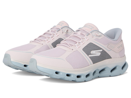 Skechers Go Walk Glide Step 2.0 Shoes Sneakers in Light Pink-0