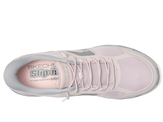 Skechers Go Walk Glide Step 2.0 Shoes Sneakers in Light Pink-4