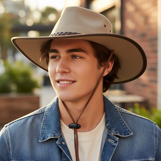 Jacaru 125 Parks Explorer Hat – Canvas | Wide Brim | UPF 50+