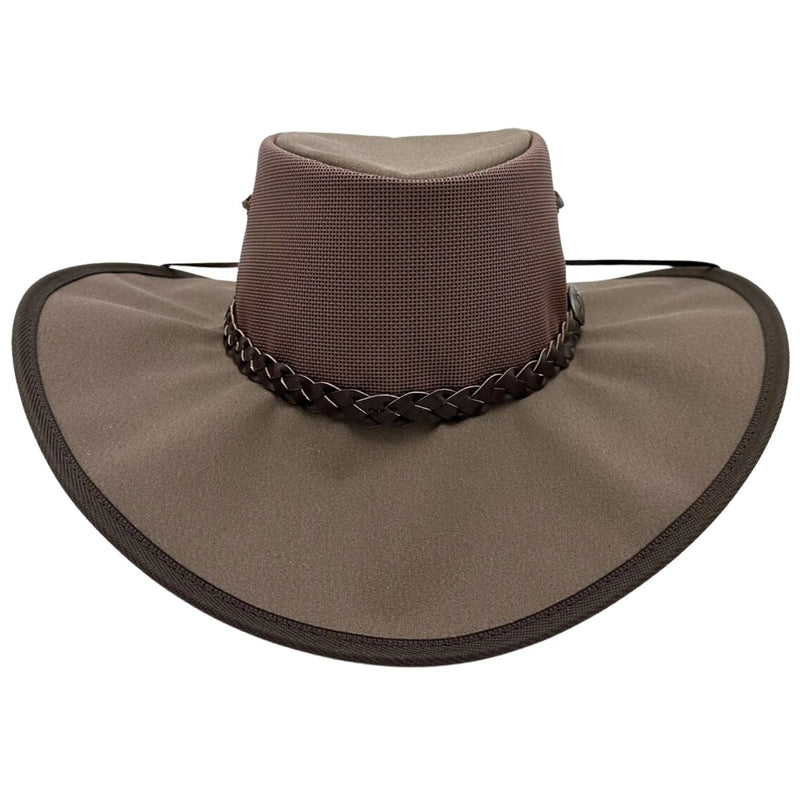 Load image into Gallery viewer, Jacaru Parks Koolaroo Wide Brim Outback Hat - Brown-4
