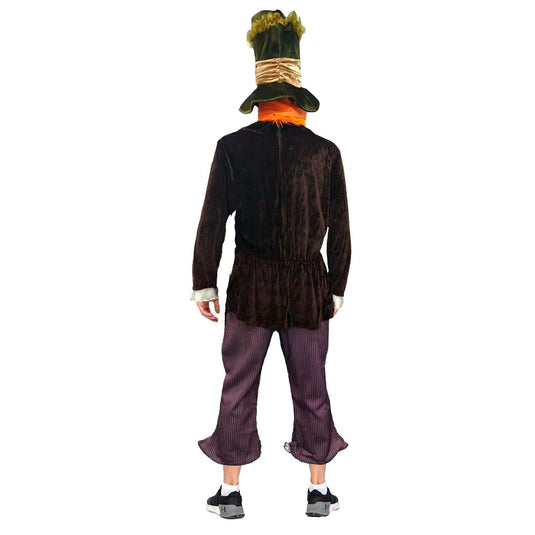 Adult Mad Hat Man Costume Storybook Tea Party Outfit - S/M L/XL-3