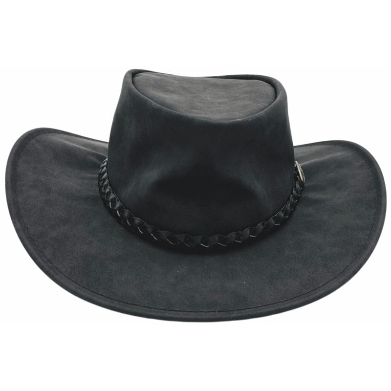 Load image into Gallery viewer, Jacaru 1301A Children's Hat – Vegan Leather | UPF 50+ | Made in Australia
