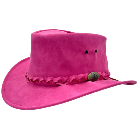 Jacaru 1301A Children's Hat – Vegan Leather | UPF 50+ | Made in Australia