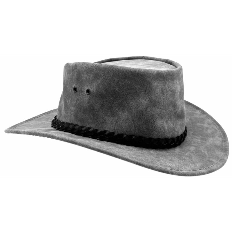 Load image into Gallery viewer, Jacaru 1301A Children's Hat – Vegan Leather | UPF 50+ | Made in Australia
