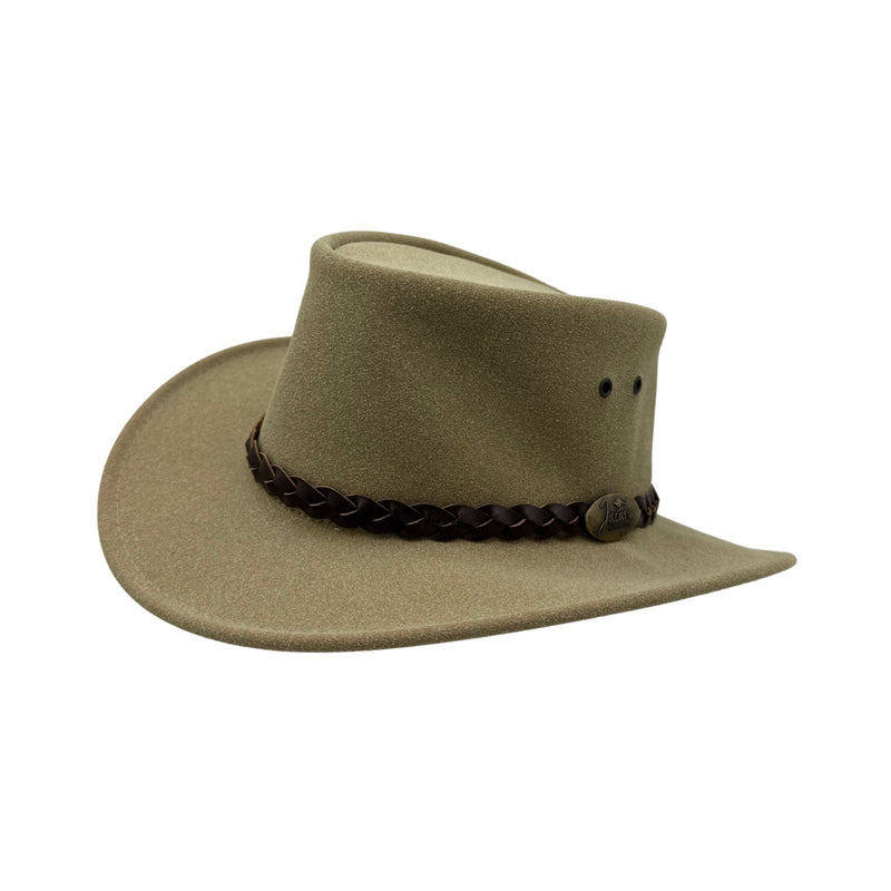 Load image into Gallery viewer, Jacaru 1301A Children's Hat – Vegan Leather | UPF 50+ | Made in Australia
