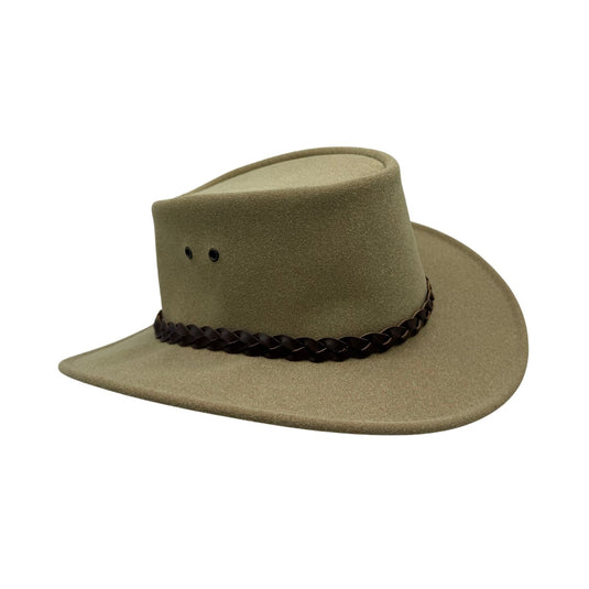 Jacaru 1301A Children's Hat – Vegan Leather | UPF 50+ | Made in Australia