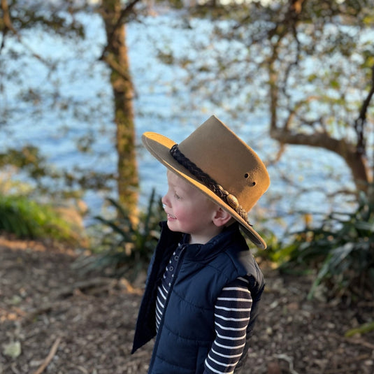 Jacaru 1301 Children's Hat – Leather | Kids | UPF 50+