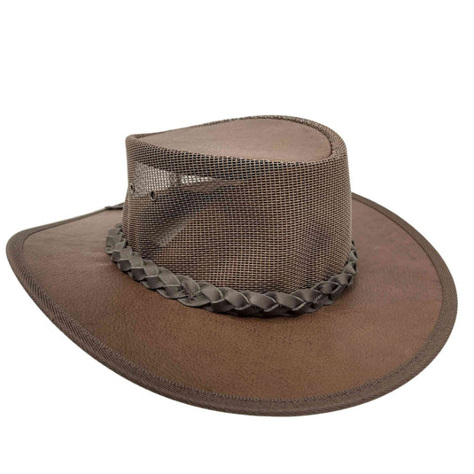 Jacaru 130 Roo Koolaroo Hat – Kangaroo Leather | Side Snap