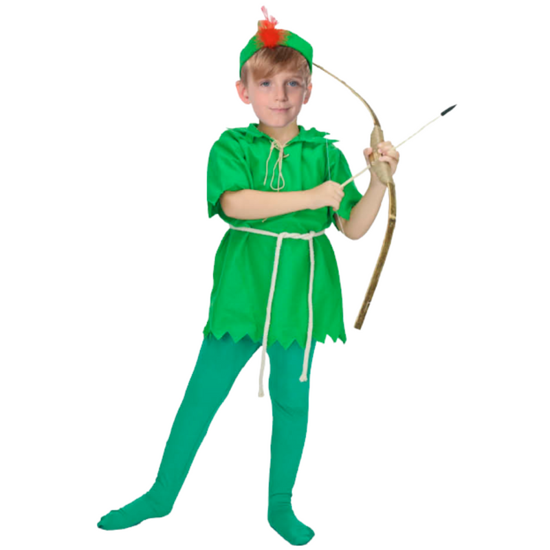 Load image into Gallery viewer, Childrens Green Costume Peter Pan Robin Hood Elf Halloween Kids Party Book Week-3
