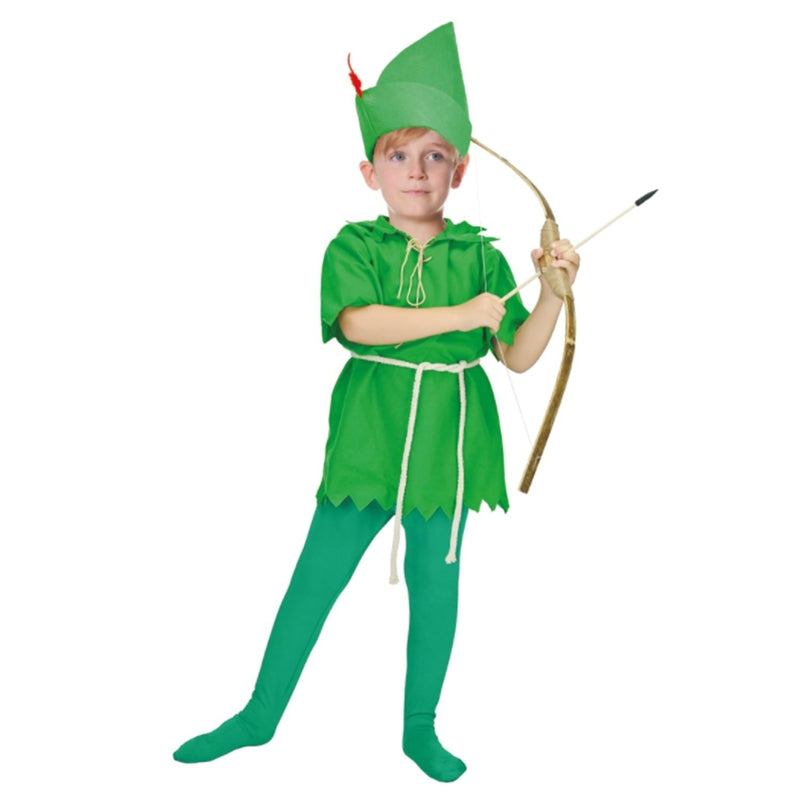 Load image into Gallery viewer, Childrens Green Costume Peter Pan Robin Hood Elf Halloween Kids Party Book Week-1
