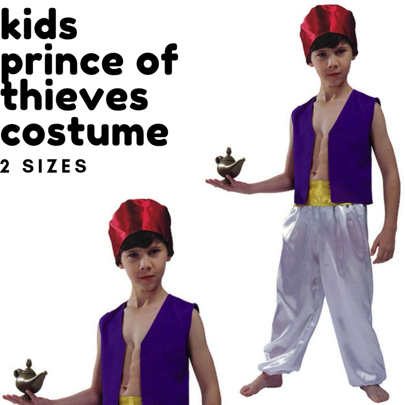 Load image into Gallery viewer, Childrens Prince of Thieves Costume Aladdin Prince of Persia Party-1
