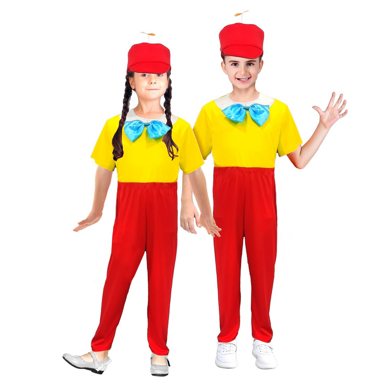 Load image into Gallery viewer, Tweedle Dee Tweedle Dumb Book Week Party Costume Alice In Wonderland Halloween-0
