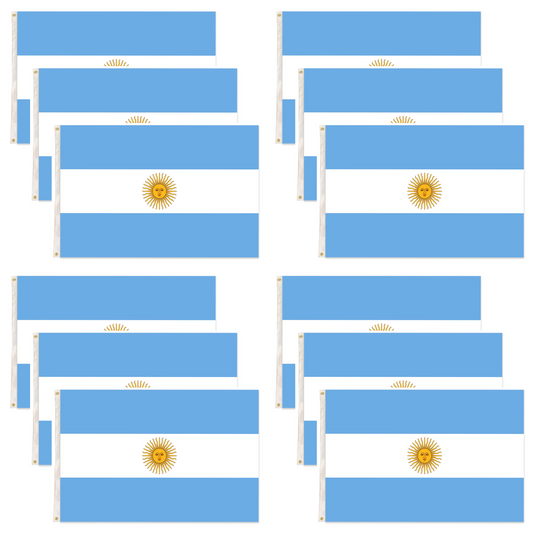 12x Argentina Country Flag Heavy Duty Argentine Argentinian - 150cm x 90cm-1