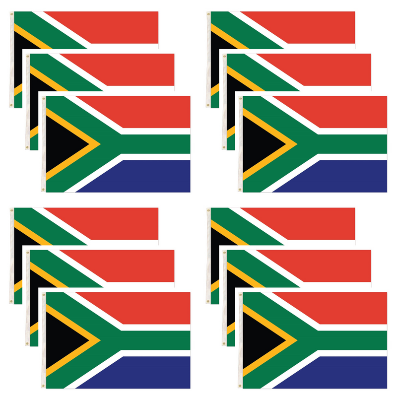 Load image into Gallery viewer, 12x South Africa Country Flag Heavy Duty African - 150cm x 90cm-1
