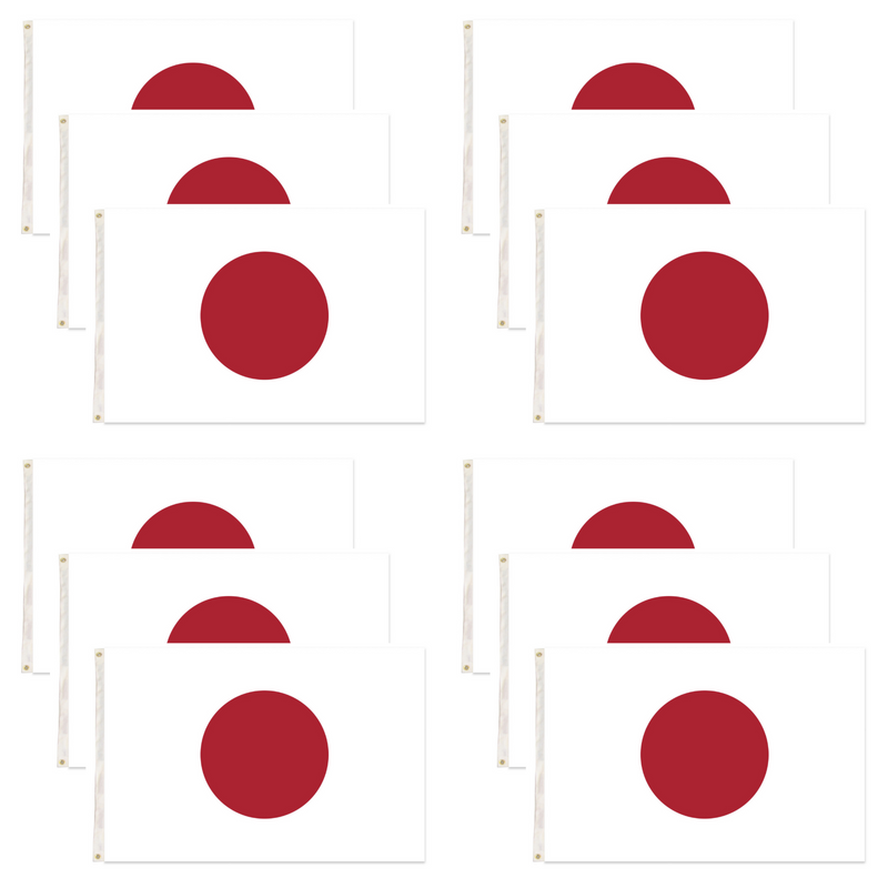Load image into Gallery viewer, 12x Japan Country Flag Japanese Heavy Duty - 150cm x 90cm-1
