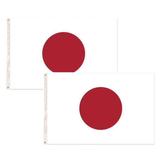 2x Japan Country Flags Japanese Heavy Duty - 150cm x 90cm-1