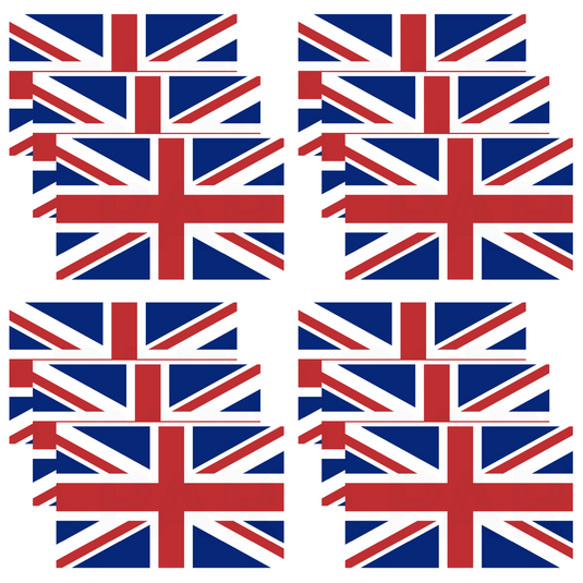 12x United Kingdom Country Flag Union Jack Great Britain UK Heavy Duty - 150cm x 90cm-0