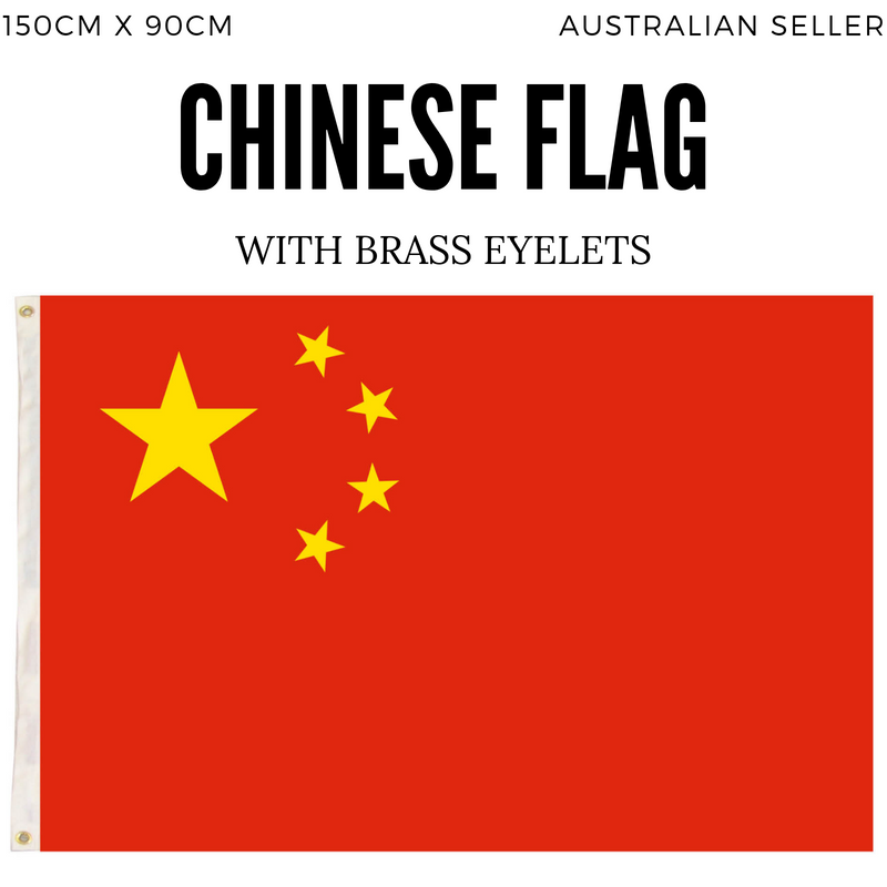 Load image into Gallery viewer, 2x China Country Flags Chinese Heavy Duty CN - 150cm x 90cm-3
