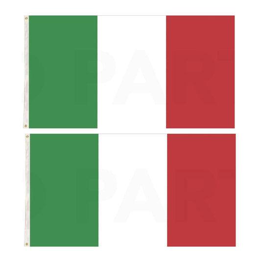 2x Italy Country Flags Italian Heavy Duty - 150cm x 90cm-2