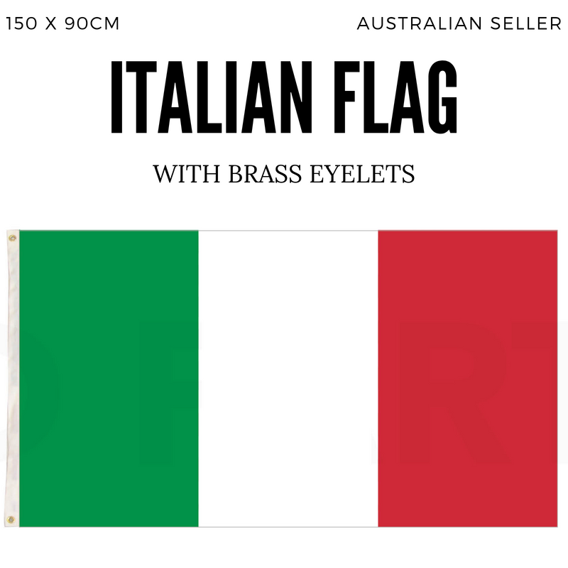 Load image into Gallery viewer, 2x Italy Country Flags Italian Heavy Duty - 150cm x 90cm-3

