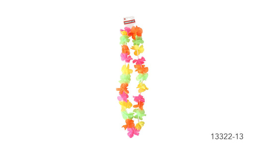 40cm HAWAIIAN LEI Tropical Beach Theme Hawaii Luau Party Garland Flowers-0
