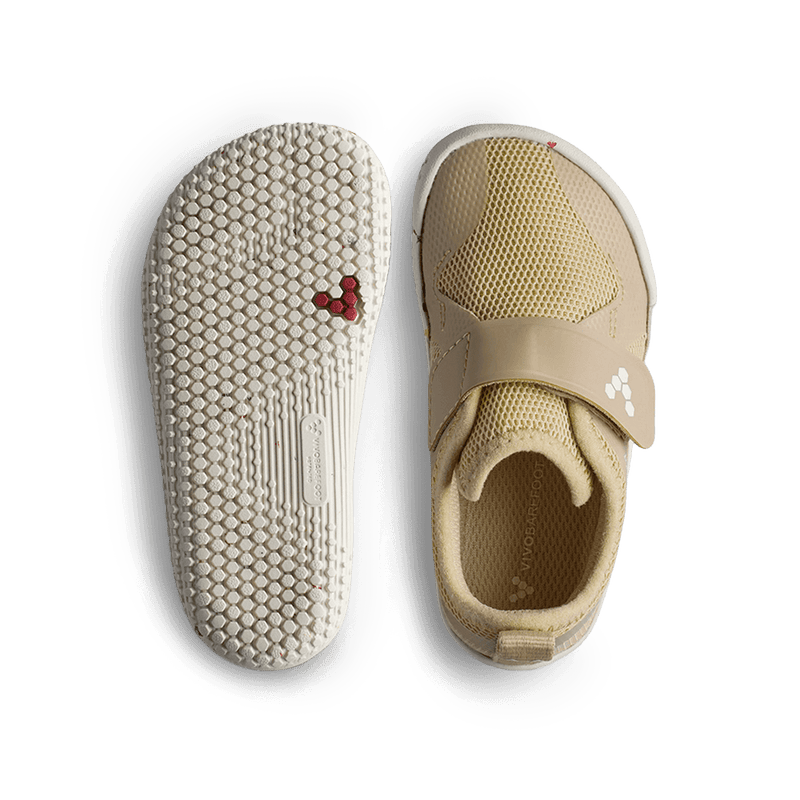 Load image into Gallery viewer, Vivobarefoot Primus Sport IV Toddlers Barefoot Shoe – Stone
