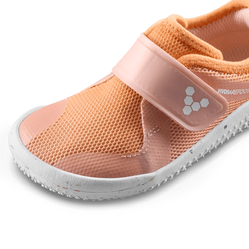 Load image into Gallery viewer, Vivobarefoot Primus Sport IV Toddlers Barefoot Shoe – Apricot

