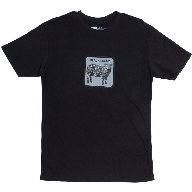 Load image into Gallery viewer, Goorin Bros The Animal Farm T Shirt Top Short Sleeve - Made in Portugal - Black Sheep-3
