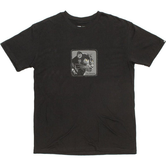 Goorin Bros The Animal Farm T Shirt Top Short Sleeve Panther - Made in Portugal - Black-3