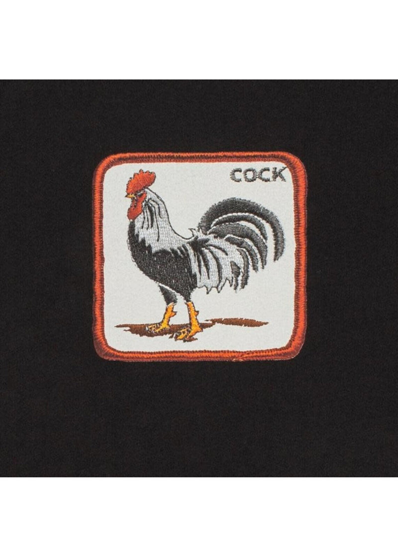 Load image into Gallery viewer, Goorin Bros The Animal Farm T Shirt Top Short Sleeve Rooster - Made in Portugal - Black-4
