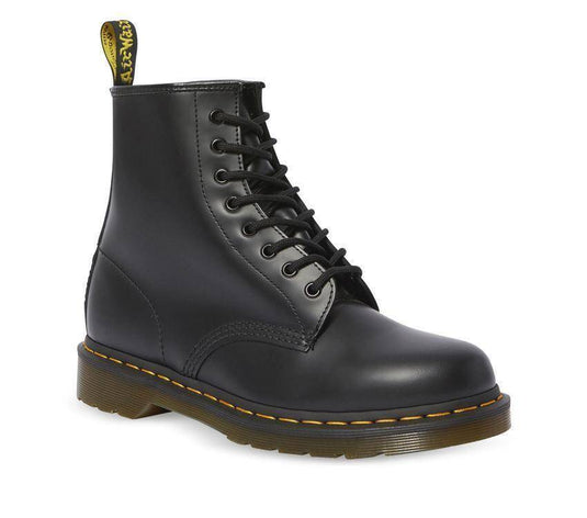 Dr. Martens Unisex Original 1460 Smooth Boots Shoes Doc Martins Combat - Black-0
