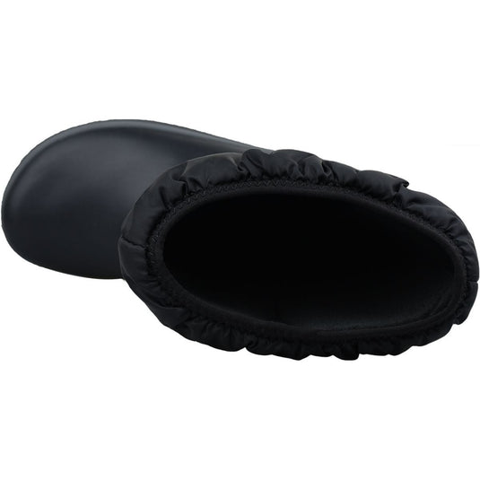 Crocs Womens Ladies Winter Warm Puff Boot Puffer - Black/Charcoal-4