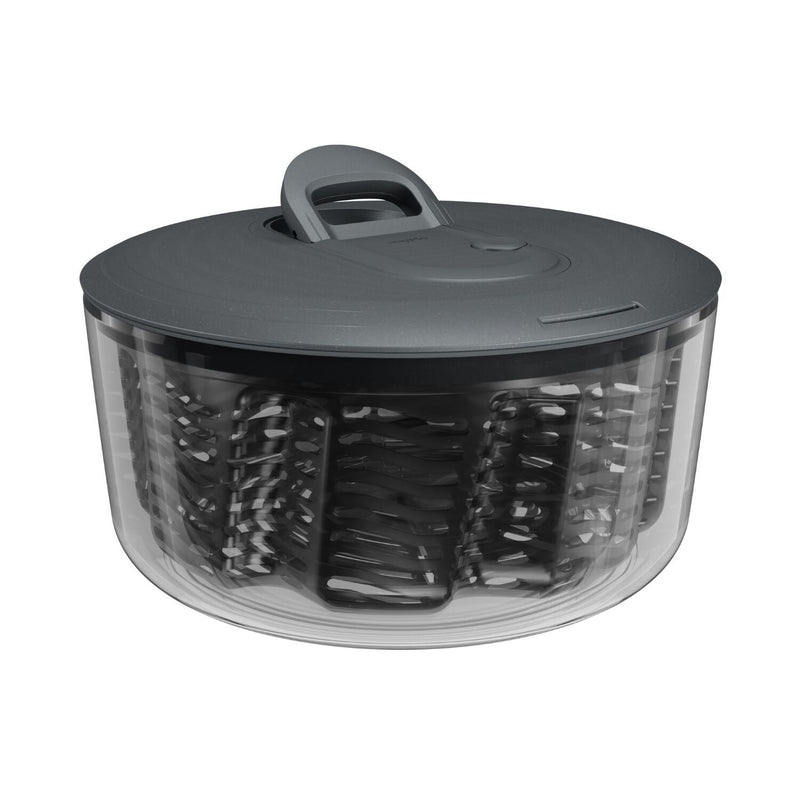 Load image into Gallery viewer, Zyliss Easy Spin Salad Spinner Large AquaVent Quick Dry Vegetable Salad Washer-0
