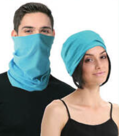 Seamless Tube Bandana Head Scarf Face Cover Mask Gaiter Ski Snow - Plain Colours-5