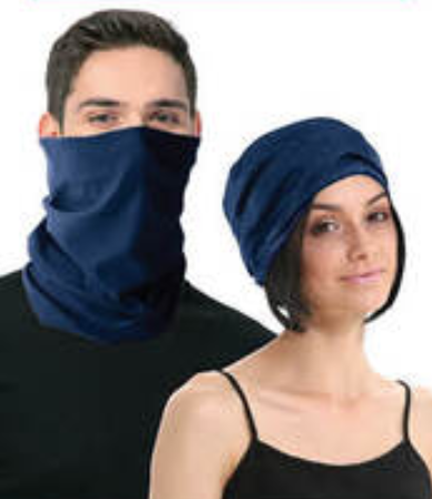 Seamless Tube Bandana Head Scarf Face Cover Mask Gaiter Ski Snow - Plain Colours-6