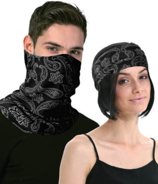 Load image into Gallery viewer, Seamless Tube Bandana Head Scarf Face Cover Mask Pattern Mask Neck Gaiter-2
