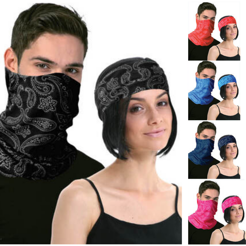 Load image into Gallery viewer, Seamless Tube Bandana Head Scarf Face Cover Mask Pattern Mask Neck Gaiter-0
