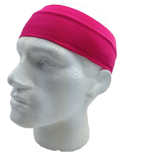 3pc Set Plain Headband Elastic Stretch Sports Yoga Hair Band Unisex Wide Wrap-7