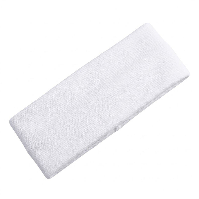 Load image into Gallery viewer, 3pc Set Plain Headband Elastic Stretch Sports Yoga Hair Band Unisex - White-3

