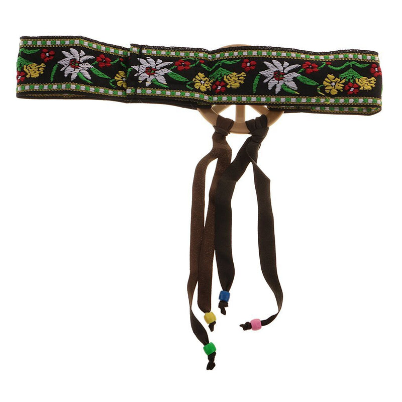 Load image into Gallery viewer, Hippie Hippy 60s 70s Flower Peace Symbol Daisy Headband Costume Party Accessory-2
